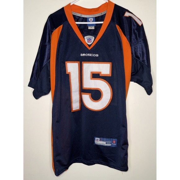 Authentic Reebok On Field Denver Broncos Tim Tebow #15 Jersey Stitched Size 50 - Picture 1 of 7